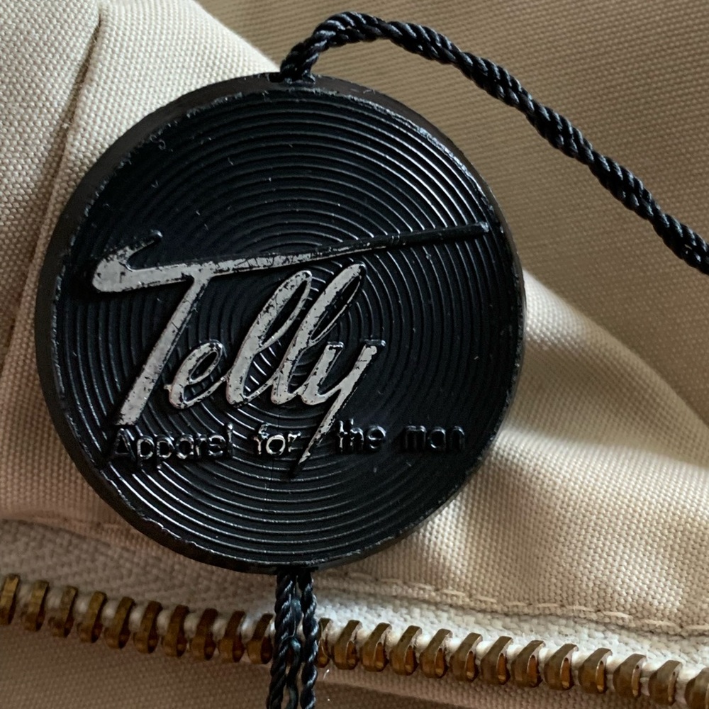 RARE! TELLY. VINTAGE! The Telly Jacket for Europe Draft.‎ Bomber Jacket. … - Picture 11 of 15